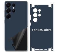 SUKIDIOVQ 2 Pack for Samsung Galaxy S25 Ultra Skin Wrap 3m Phone Sticker Vinyl Ultra Thin Slim Decal Glass Protector Full Film Color