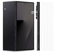 SUKIDIOVQ 4 Pack for Samsung Galaxy Z Fold 7 Hinge Skin Wrap Using 3M Protector Phone Film Sticker Carbon Fiber Flexible Vinyl Thin Decal Protective for Side HD Clear (Transparency HD Clear)