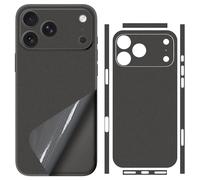 SUKIDIOVQ for iPhone 17 Pro Max Skin Wrap Using 3M Material Metallic Finish Precision Color-Matching Phone Sticker Film Vinyl Decal Glass Protector for Back Side