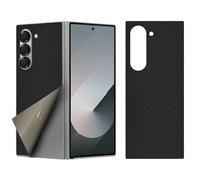 SUKIDIOVQ for Samsung Galaxy Z Fold 6 Skin Wrap Using 3M Material Phone Sticker Skin Wrap Leather Strip Ultra Decal Glass Protector Film Protective for Back Camera