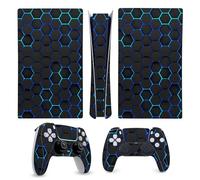 SUKIDIOVQ Full Set Skin Sticker for PS5 Digital Edition Console Skin Wrap Protective Cover Decal Sticker Wrap Vinyl Cool Pattern