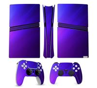 SUKIDIOVQ Full Set Skin Sticker for PS5 Pro Digital Edition Console Skin Wrap Protective Cover Decal Sticker Wrap Vinyl Gradient Pattern