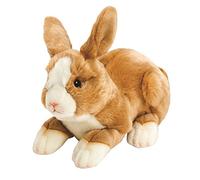 SukiGifts International - Large Resting Beige and White Rabbit (12098)