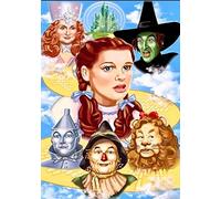 SUKIMI 5D DIY Diamond Painting The Wizard of Oz 16x20 inches Full Round Drill Rhinestone Embroidery for Wall Decoration