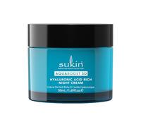 Sukin - Aquaboost 3D Hyaluronic Acid Water Gel Cream - Paraben Free Night Moisturiser - Night Hydrating Face Cream - Skin Care, 24-Hour Hydration - 120ml