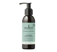 Sukin Blemish Control Clarifying Facial Cleansing Wash 125ml - with salicylic acid; cruelty free & vegan friendly.- removes dirt, make-up & environmental pollutants whilst purifying the skin.