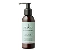 Sukin Blemish Control Oil-Free Moisturising Cream 125ml - with eucalyptus & tea tree; cruelty free & vegan friendly - moisturises and mattifies for a shine free complexion.