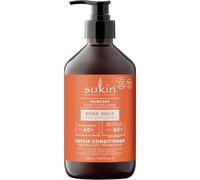 Sukin - Bond Build Repair Conditioner - Paraben Free - Moisturising with Lemon Myrtle and Botanicals - Repair Split Ends and Smooth Damage Caused by Colour, Heat and More - 500ml