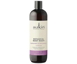 Sukin Botanical Body Wash - Bergamot and Patchouli 500ml