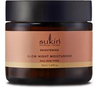 Sukin Brightening Glow Night For Women 1.69 oz Moisturizer