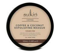Sukin Coffee & Coconut Exfoliating Masque Mask Facial Skin Care Cleansing 100ml