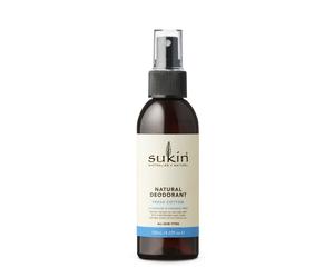 Sukin Cotton Fresh Natural Deodorant Spray - 125ml