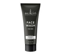 Sukin - Men Face Wash - Natural Daily Face Wash Men with a Mix of Ceramides, Baobab Extract, Tasmanian Pepper, Hyaluronic Acid, Aloe Vera and More - For all Skin Types - 125ml