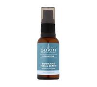 Sukin Hydration Biomarine Facial Serum 30ml - with Hyaluronic Acid & Bio-Marine Sea Algae; cruelty free & vegan friendly - provides intensive moisture and plumps skin.