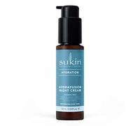 Sukin Hydration Hydrafusion Night Cream 60ml - with Bio Marine Blend; cruelty free & vegan friendly - provides deep hydration lasting for 72 hours.