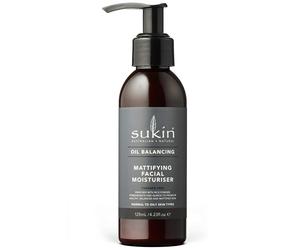 Sukin Oil Balancing Mattifying Facial Moisturizer with Pump 4.23 Ounce