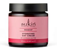 Sukin Rosehip Hydrating Day Cream 120ml - high in Vitamin C & Antioxidants; cru