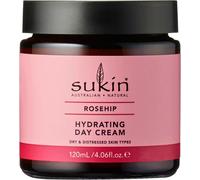 Sukin Rosehip Hydrating Day Cream 120ml - high in Vitamin C & Antioxidants; cru