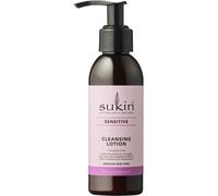 Sukin Sensitive Aloe Vera Cleansing Lotion 125ml. Vegan, Purifies Gently.