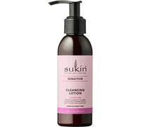 Sukin Sensitive Cleansing Lotion 125ml - with Aloe Vera; cruelty free & vegan f