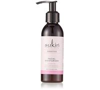 Sukin Sensitive Facial Moisturiser 125ml - with essential oils; cruelty free & vegan friendly -fast-absorbing to reduce the likelihood of a reaction for dry skin.