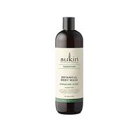 Sukin Signature Soap-Free Botanical Body Wash 500ml - gently cleanses and purify the skin without drying - with Aromatic Botanicals and Essential Oils; cruelty free & vegan friendly.