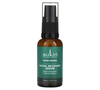 Sukin Super Greens Facial Recovery Serum 30ml- with Acai & Goji Berry; cruelt...