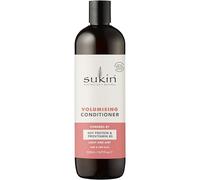 Sukin Volumising Conditioner 500mL, Adds Thickness & Volume with Soy Protein, Provitamin B5 & Pineapple, Australian Made & Owned, Vegan, Cruelty-Free