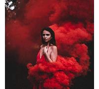 Suki's Fireworks 4 x RING PULL SMOKE GRENADES FLARES COLOUR SMOKE BOMBS (85 SECONDS DURATION EACH APPROX.) FOR WEDDINGS/PHOTOGRAPHY/CAR ENTRANCES/PAINTBALLING (RED)