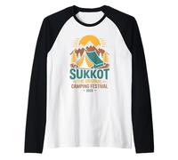 Sukkot The Original Camping Festival 2025 Israelite Raglan Baseball Tee