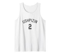 Sukkot Ushpizin 2 Sukkah Guests Lulav Etrog Jewish Holiday Tank Top