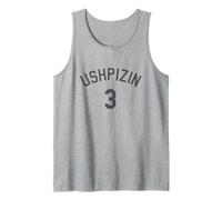 Sukkot Ushpizin 3 Sukkah Guests Lulav Etrog Jewish Holiday Tank Top