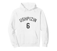 Sukkot Ushpizin 6 Sukkah Guests Lulav Etrog Jewish Holiday Pullover Hoodie