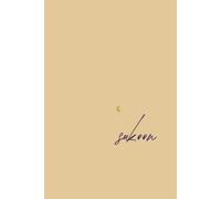 Sukoon: A Blank Lined Journal for Calm, Reflection & Quiet Mornings: Warm Tan Edition - 120 Lined Pages, 6 x 9 Inches, Cream Paper