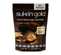 Sukrin Gold - Natural Brown 11 Sugar Substitute with Erythritol and Stevia, Z...