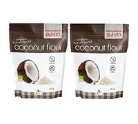 Sukrin Organic Defatted Coconut Flour 400g Twin Pack