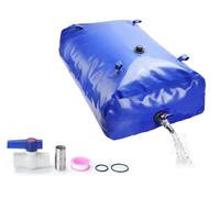 Sukudon Large-Capacity Water Container Collector Barrel Water Storage Bladder Tank Bag - Portable and Foldable for Emergency Water Delivery, Irrigation, and More (240L)