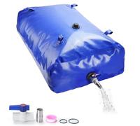 Sukudon Large-Capacity Water Container Collector Barrel Water Storage Bladder Tank Bag - Portable and Foldable for Emergency Water Delivery, Irrigation, and More (540L)540L