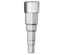 Sukudon Radiator Key， Universal Radiator Spanner，5-Stage Radiator Valve Key， Step Wrench with Square Socket 1/2 Inch Ratchet Drive Radiators，1/2，3/8, 3/4, 1-1/4 Wrenches Tool