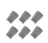 SUL Radiator Valve Cap, Universal Radiator Valve Caps Replacement Push-Fit Gray Plastic Radiator Cap (6)