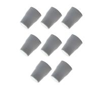 SUL Radiator Valve Cap, Universal Radiator Valve Caps Replacement Push-Fit Gray Plastic Radiator Cap (8)