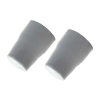 SUL Radiator Valve Cap, Universal Radiator Valve Caps Replacement Push-Fit Grey Plastic Radiator Cap (2)