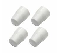 SUL Radiator Valve Cap, Universal Radiator Valve Caps Replacement Push-Fit White Plastic Radiator Cap (4)
