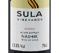 Sula Shiraz, Nashik | Red Wine | 75cl | Deep Purple Color, Spices and Smokiness, Blackberries and Black Pepper, Hints of Dark Chocolate, Vanilla andBy Winebuyers