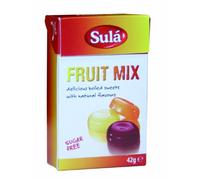 Sula Sugar Free Fruit Mix Sweets 42 g (Pack of 14)