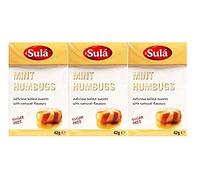 Sula Sugar Free Sweets Mint Humbugs 42g x 3 Packs