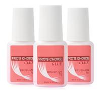 Sularpek 3 Pcs Nail Glue, Nail Glue Extra Strong, Strong Nail Glue, False Nail Glue, Extra Strong Nail Glue, Gel Nail Glue, for Applying Artificial Nail Tips Manicure