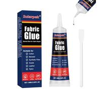 Sularpek Fabric Glue, 60 ML Fabric Glues Strong, Machine Washable Badge Glue, Fabric Glues for Clothes, Fabric Glue for Upholstery, Fabric Adhesive for DIY Crafts, Upholstery, Material, Textile