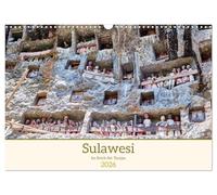 Sulawesi Im Reich der Torajas UK-Version (Wall Calendar 2026 DIN A3 Landscape), CALVENDO 12 Month Wall Calendar