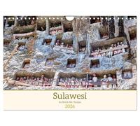 Sulawesi Im Reich der Torajas UK-Version (Wall Calendar 2026 DIN A4 Landscape), CALVENDO 12 Month Wall Calendar